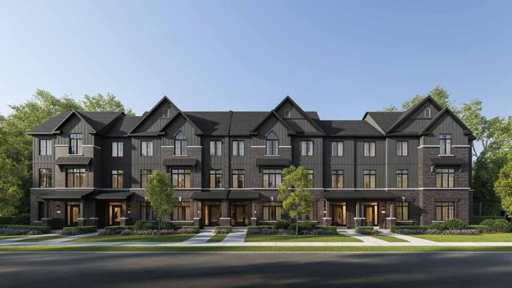 Laneway Townhomes exterior rendering